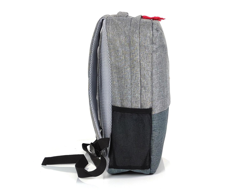 Рюкзак для ноутбука Tiding Bag BPT01-CV-964G сірого кольору - Фотографія № 5