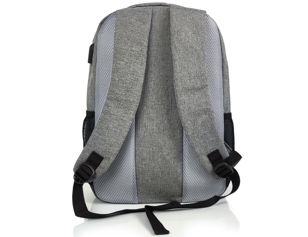 Рюкзак для ноутбука Tiding Bag BPT01-CV-964G сірого кольору - Фотографія № 6