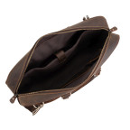 Винтажная коричневая сумка для ноутбука Tiding Bag D4-023R - Фото № 104