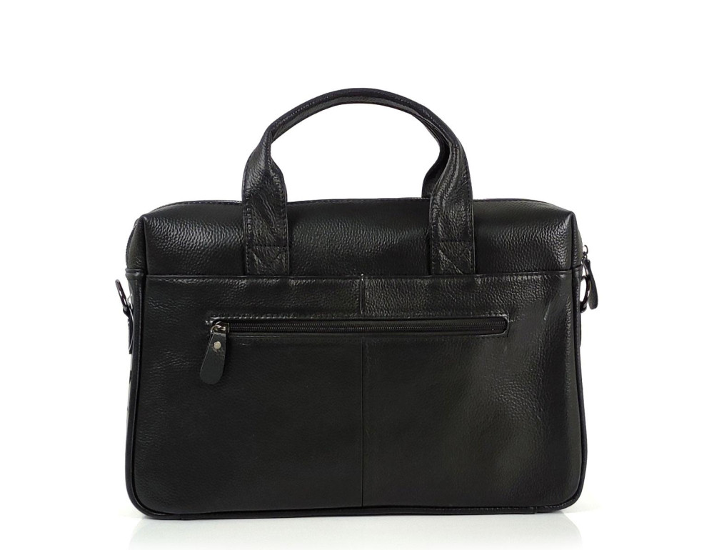 Классическая, стильная, мужская сумка для ноутбука Tiding Bag FL-A25-8812-1A - Фото № 4