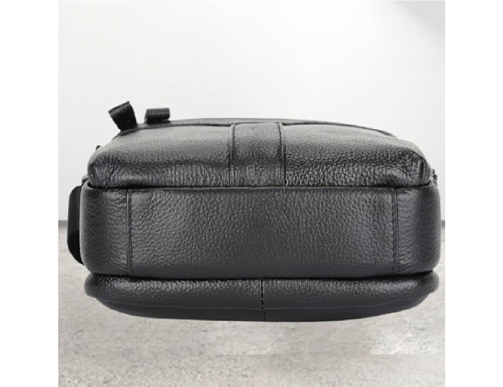 Шкіряний месенджер на два відділи Tiding Bag FL-A25F-2218A - Фотографія № 6