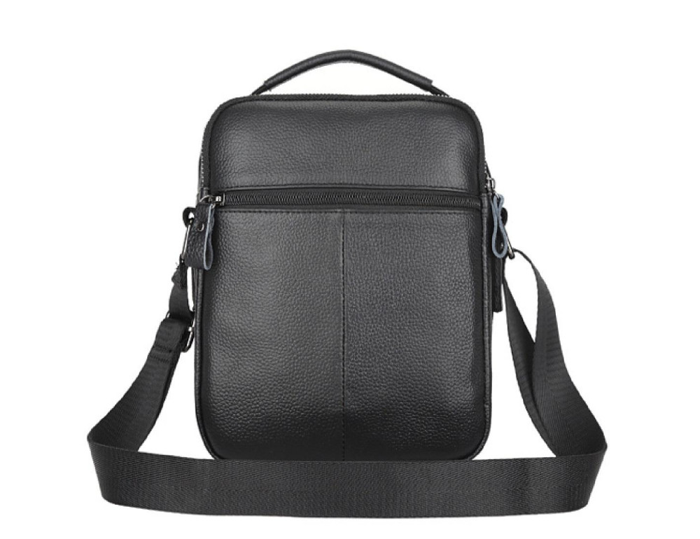 Шкіряний месенджер на два відділи Tiding Bag FL-A25F-2218A - Фотографія № 8