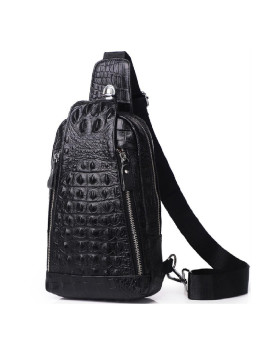Стильна шкіряна сумка-слінг Tiding Bag FL-A25F-5010A
