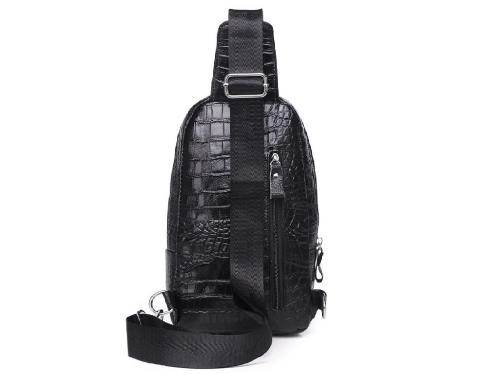 Стильная кожаная сумка-слинг Tiding Bag FL-A25F-5010A - Фото № 5