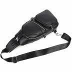 Черный кожаный слинг Tiding Bag FL-A25F-5026A - Фото № 102 Черный кожаный слинг Tiding Bag FL-A25F-5026A - Фото № 102
