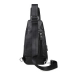 Черный кожаный слинг Tiding Bag FL-A25F-5026A - Фото № 103 Черный кожаный слинг Tiding Bag FL-A25F-5026A - Фото № 103