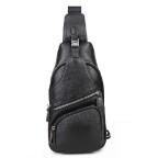 Черный кожаный слинг Tiding Bag FL-A25F-5026A - Фото № 105 Черный кожаный слинг Tiding Bag FL-A25F-5026A - Фото № 105