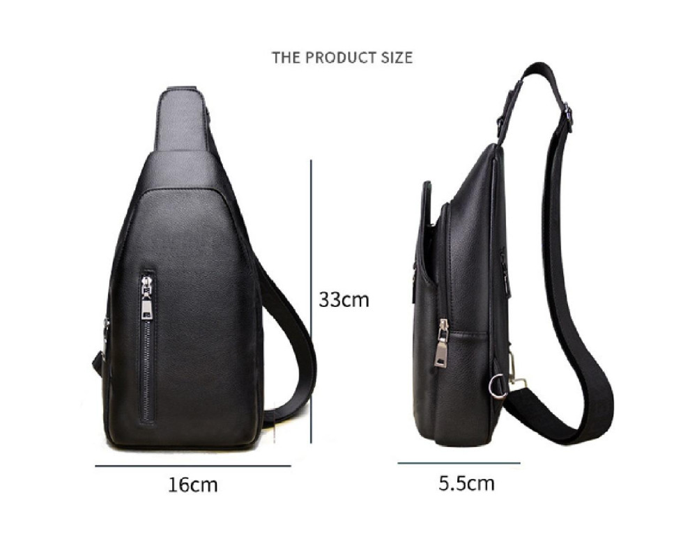 Класична сумка-слінг Tiding Bag FL-A25F-5038A - Фотографія № 3