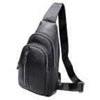 Сумка на одну шлейку черная Tiding Bag FL-A25F-5055A - Фото № 105