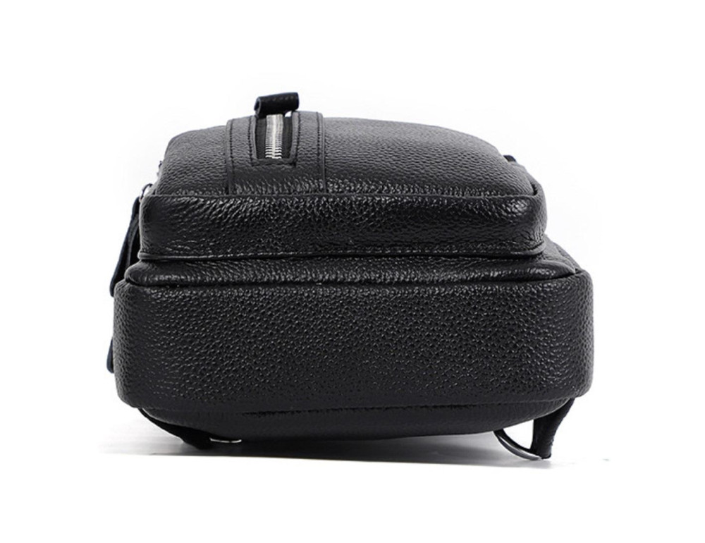 Сумка на одну шлейку черная Tiding Bag FL-A25F-5055A - Фото № 7