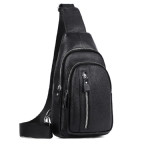 Сумка на одну шлейку черная Tiding Bag FL-A25F-5055A - Фото № 107