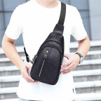 Сумка на одну шлейку черная Tiding Bag FL-A25F-5055A - Фото № 108