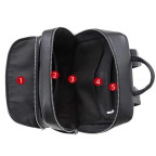 Чоловічий шкіряний рюкзак на два відділи TIDING BAG FL-N2-0201A - Фотографія № 103