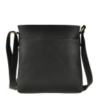 Чоловіча сумка з матової кінської шкіри чорна Tiding Bag G1166 - Фотографія № 103