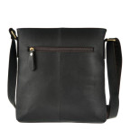 Чоловіча сумка з матової кінської шкіри чорна Tiding Bag G1166 - Фотографія № 104