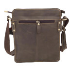 Повседневная мужская наплечная кожаная сумка на молнии Tiding Bag G8856C - Фото № 103