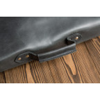 Деловая кожаная сумка-портфель с ремнем на плечо TIDING BAG GA2095 - Фото № 104