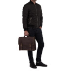 Коричневый мужской портфель из натуральной кожи Tiding Bag GA2095R - Фото № 105 Коричневый мужской портфель из натуральной кожи Tiding Bag GA2095R - Фото № 105