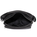 Мужская кожаная сумка через плечо черная Tiding Bag M1043A - Фото № 104 Мужская кожаная сумка через плечо черная Tiding Bag M1043A - Фото № 104