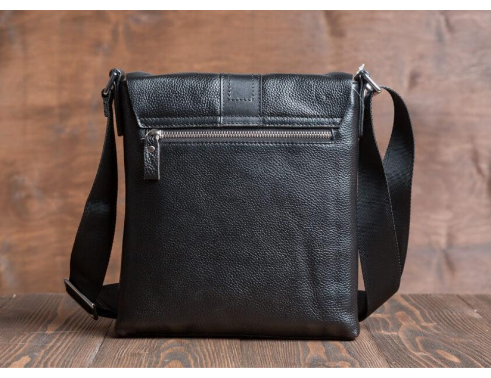 Мужская сумка-кроссбоди из натуральной кожи Tiding Bag M2837A - Фото № 5