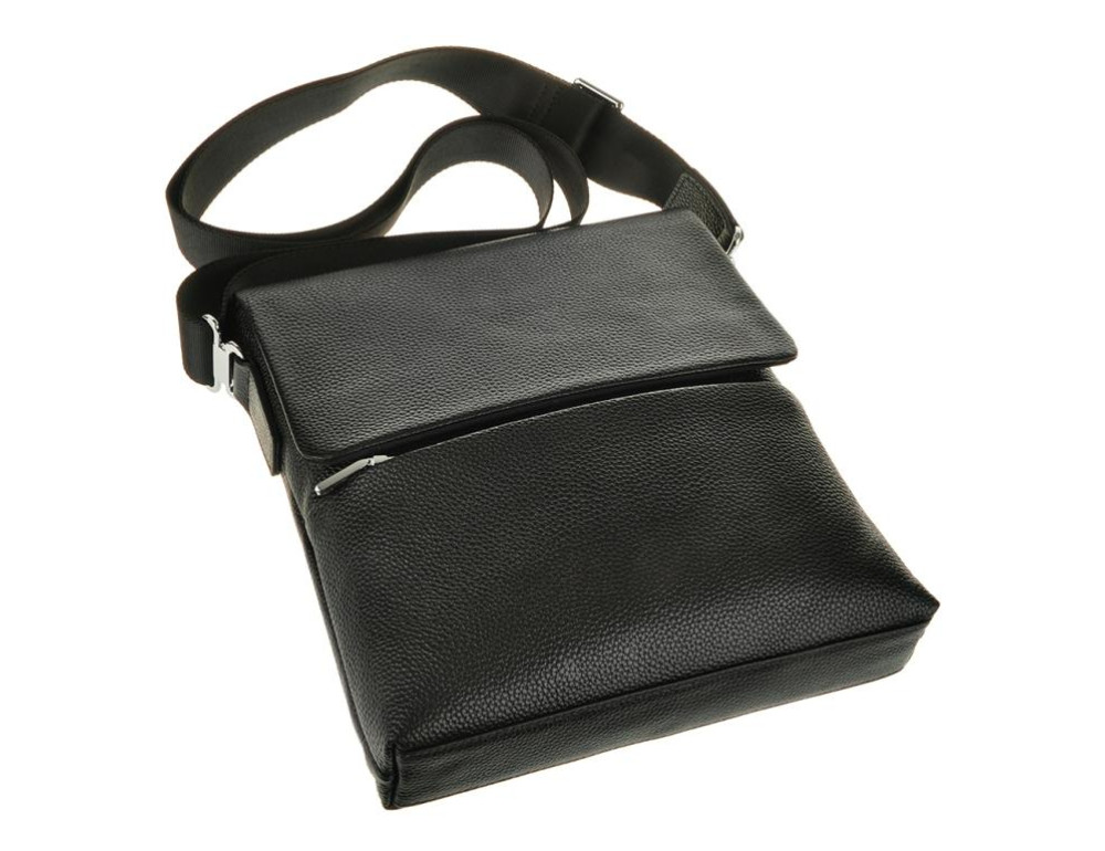 Мужская сумка на плечо натуральная кожа Tiding Bag M2993A - Фото № 5