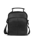 Чоловіча шкіряна сумка на плече чорна Tiding Bag M35-0118A - Фотографія № 104 Чоловіча шкіряна сумка на плече чорна Tiding Bag M35-0118A - Фотографія № 104