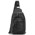 Мужская сумка-слинг черная Tiding Bag M35-1008A - Фото № 101 Мужская сумка-слинг черная Tiding Bag M35-1008A - Фото № 101