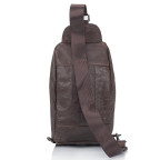 Мужская сумка-слинг коричневого цвета Tiding Bag M35-1008C - Фото № 103