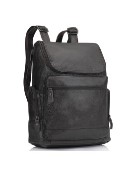 Мужской кожаный рюкзак коричневый Tiding Bag M35-1017B