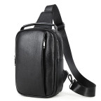 Мужская кожаная сумка-слинг черная Tiding Bag M35-1306A - Фото № 102 Мужская кожаная сумка-слинг черная Tiding Bag M35-1306A - Фото № 102