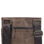 Чоловіча шкіряна сумка через плече коричнева Tiding Bag M35-703B - Фотографія № 101