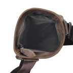 Чоловіча шкіряна сумка через плече коричнева Tiding Bag M35-703B - Фотографія № 102