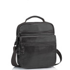 Чоловіча шкіряна сумка-барсетка на плече коричнева Tiding Bag M35-8852B - Фотографія № 100