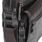 Чоловіча шкіряна сумка-барсетка на плече коричнева Tiding Bag M35-8852B - Фотографія № 102
