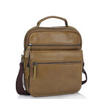 Чоловіча шкіряна сумка через плече коричнева Tiding Bag M35-8852LB - Фотографія № 100