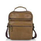 Чоловіча шкіряна сумка через плече коричнева Tiding Bag M35-8852LB - Фотографія № 104