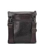 Мессенджер через плечо мужской кожаный коричневый Tiding Bag M35-9012B - Фотографія № 103