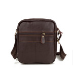 Чоловіча шкіряна сумка через плече маленька Tiding Bag M38-1025C - Фотографія № 103