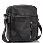Мужская черная сумка через плечо Tiding Bag M38-1031A - Фото № 100 Мужская черная сумка через плечо Tiding Bag M38-1031A - Фото № 100