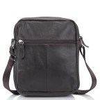Мужская коричневая сумка через плечо Tiding Bag M38-1031C - Фото № 102