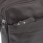 Мужская коричневая сумка через плечо Tiding Bag M38-1031C - Фото № 103