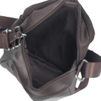 Мужская коричневая сумка через плечо Tiding Bag M38-1031C - Фото № 104
