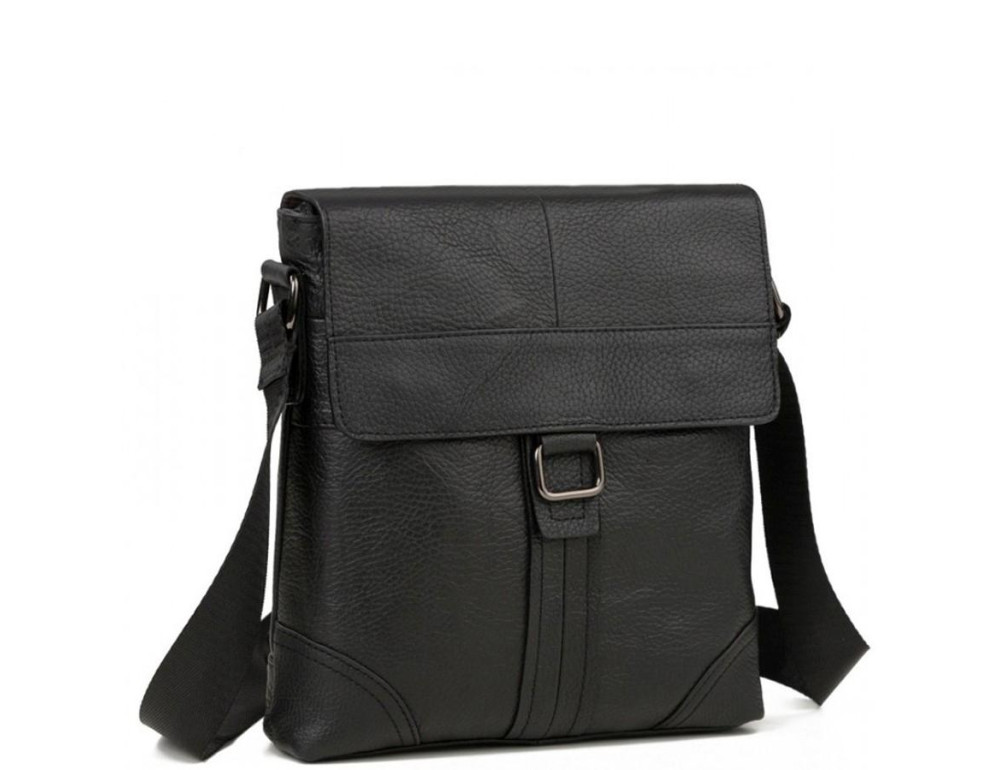 Мужской мессенджер с клапаном зернистая кожа Tiding Bag M38-1712A - Фото № 1 Мужской мессенджер с клапаном зернистая кожа Tiding Bag M38-1712A - Фото № 1