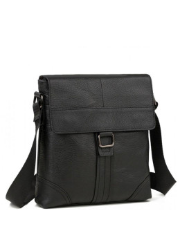 Мужской мессенджер с клапаном зернистая кожа Tiding Bag M38-1712A
