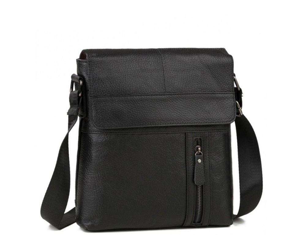 Чоловіча шкіряна сумка через плече Tiding Bag M38-1713A - Фотографія № 1 Чоловіча шкіряна сумка через плече Tiding Bag M38-1713A - Фотографія № 1