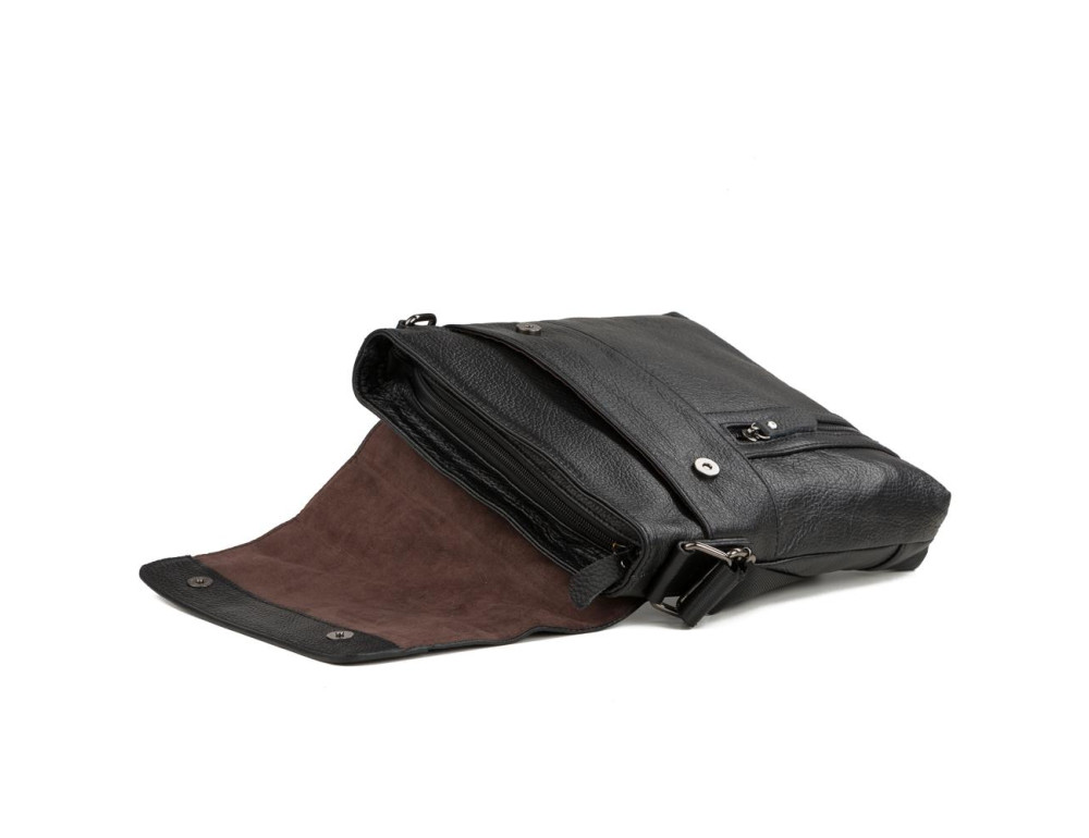Чоловіча шкіряна сумка через плече Tiding Bag M38-1713A - Фотографія № 2