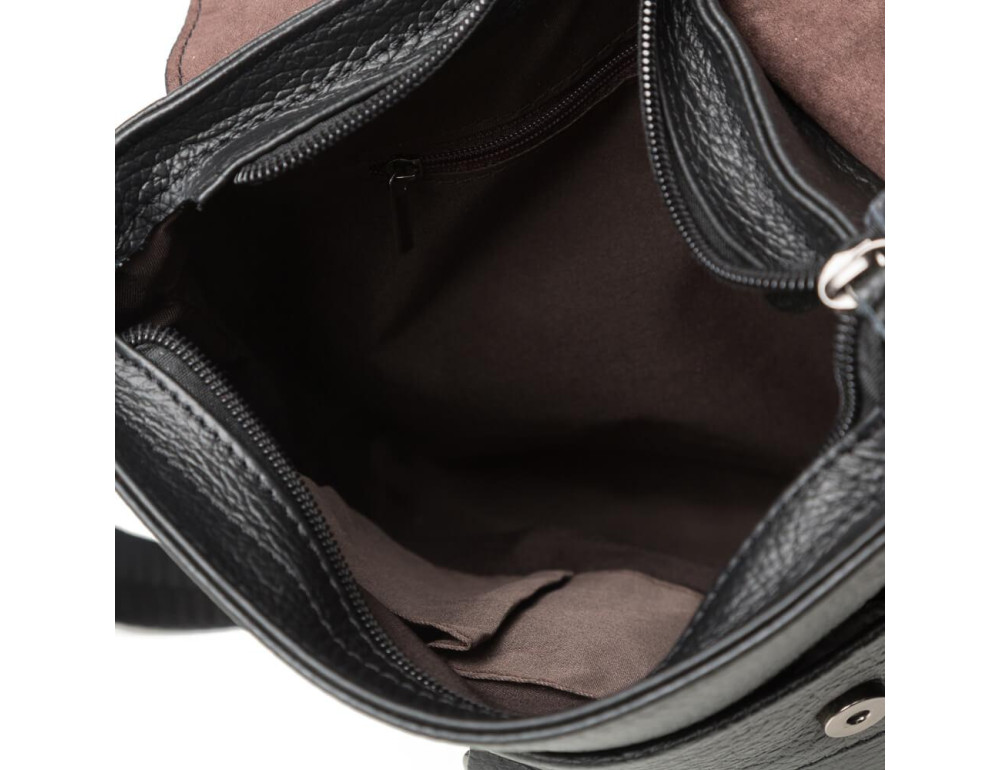 Чоловіча шкіряна сумка через плече Tiding Bag M38-1713A - Фотографія № 3