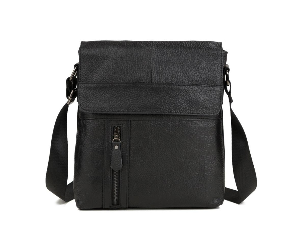 Чоловіча шкіряна сумка через плече Tiding Bag M38-1713A - Фотографія № 5
