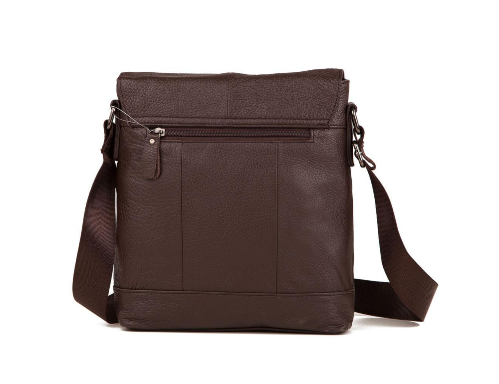 Чоловіча шкіряна сумка серез плече з клапаном Tiding Bag M38-1713C - Фотографія № 3