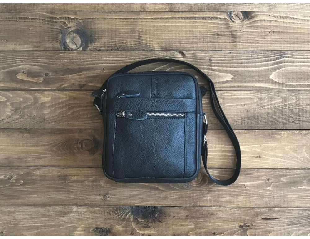 Чоловіча сумка через плече шкіра Tiding Bag M38-3922A - Фотографія № 2